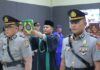 Serah Terima Jabatan Kasat Lantas Polres Tanggamus Lampung
